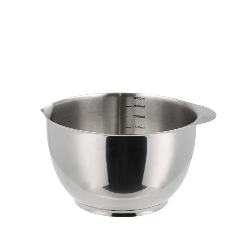 Rosti Skåle 3 dele 1,5, 2 og 3 L i stål, Margrethe